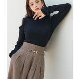 カットアウェイ・ショルダーボトルネックリブニット | SAISON DE PAPILLON | 詳細画像13