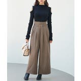 カットアウェイ・ショルダーボトルネックリブニット | SAISON DE PAPILLON | 詳細画像15