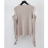 カットアウェイ・ショルダーボトルネックリブニット | SAISON DE PAPILLON | 詳細画像26