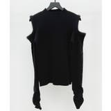 カットアウェイ・ショルダーボトルネックリブニット | SAISON DE PAPILLON | 詳細画像16