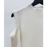 カットアウェイ・ショルダーボトルネックリブニット | SAISON DE PAPILLON | 詳細画像39