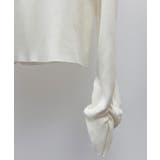 カットアウェイ・ショルダーボトルネックリブニット | SAISON DE PAPILLON | 詳細画像40