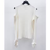 カットアウェイ・ショルダーボトルネックリブニット | SAISON DE PAPILLON | 詳細画像36