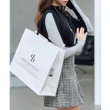 袖配色 ボトル・ネックリブニットプルオーバー | SAISON DE PAPILLON | 詳細画像24