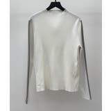 袖配色 ボトル・ネックリブニットプルオーバー | SAISON DE PAPILLON | 詳細画像43