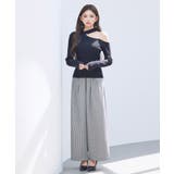 オブリーク・ネック風ニットトッブス | SAISON DE PAPILLON | 詳細画像13