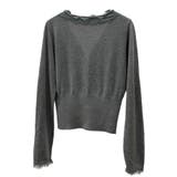 ハイウエストショート丈ニットカーディガン | SAISON DE PAPILLON | 詳細画像23