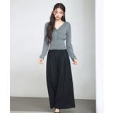 ハイウエストショート丈ニットカーディガン | SAISON DE PAPILLON | 詳細画像5