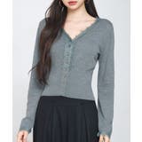 ハイウエストショート丈ニットカーディガン | SAISON DE PAPILLON | 詳細画像8