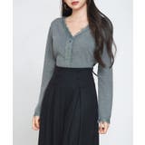 ハイウエストショート丈ニットカーディガン | SAISON DE PAPILLON | 詳細画像10