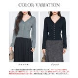 ハイウエストショート丈ニットカーディガン | SAISON DE PAPILLON | 詳細画像2