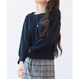 オフショルダー 長袖 ニットトッブス | SAISON DE PAPILLON | 詳細画像37