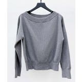 オフショルダー 長袖 ニットトッブス | SAISON DE PAPILLON | 詳細画像16