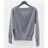 オフショルダー 長袖 ニットトッブス | SAISON DE PAPILLON | 詳細画像17