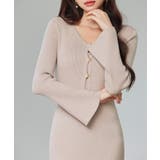 デシンドッキングマーメイドニットワンピース | SAISON DE PAPILLON  | 詳細画像20 