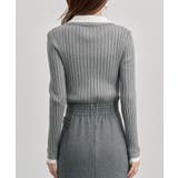 レイヤー配色カラーリブニット | SAISON DE PAPILLON | 詳細画像14