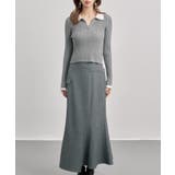 レイヤー配色カラーリブニット | SAISON DE PAPILLON | 詳細画像16