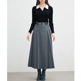 レイヤー配色カラーリブニット | SAISON DE PAPILLON | 詳細画像30