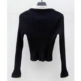 レイヤー配色カラーリブニット | SAISON DE PAPILLON | 詳細画像33