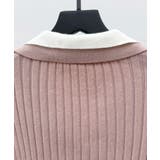 レイヤー配色カラーリブニット | SAISON DE PAPILLON | 詳細画像38