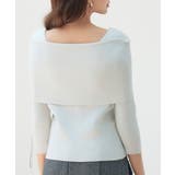 オフショルダーニットトップス | SAISON DE PAPILLON  | 詳細画像20 