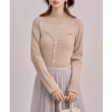 ビスチェ風リブ編みニットトップス | SAISON DE PAPILLON | 詳細画像21