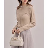 ビスチェ風リブ編みニットトップス | SAISON DE PAPILLON | 詳細画像22