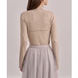 ビスチェ風リブ編みニットトップス | SAISON DE PAPILLON | 詳細画像24