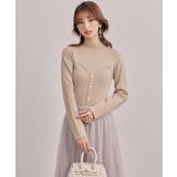 ビスチェ風リブ編みニットトップス | SAISON DE PAPILLON | 詳細画像26