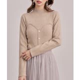 ビスチェ風リブ編みニットトップス | SAISON DE PAPILLON | 詳細画像27