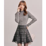 ビスチェ風リブ編みニットトップス | SAISON DE PAPILLON | 詳細画像7