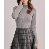 ビスチェ風リブ編みニットトップス | SAISON DE PAPILLON | 詳細画像10