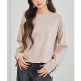 ドロップド・ショルダーショート丈セーター | SAISON DE PAPILLON | 詳細画像12