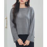 ドロップド・ショルダーショート丈セーター | SAISON DE PAPILLON | 詳細画像18