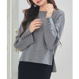 ドロップド・ショルダーショート丈セーター | SAISON DE PAPILLON | 詳細画像20