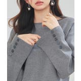 ドロップド・ショルダーショート丈セーター | SAISON DE PAPILLON | 詳細画像25