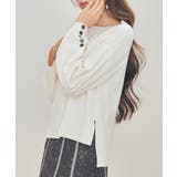 ドロップド・ショルダーショート丈セーター | SAISON DE PAPILLON | 詳細画像33