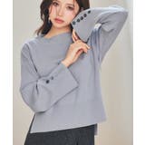 ドロップド・ショルダーショート丈セーター | SAISON DE PAPILLON | 詳細画像26