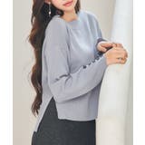 ドロップド・ショルダーショート丈セーター | SAISON DE PAPILLON | 詳細画像28