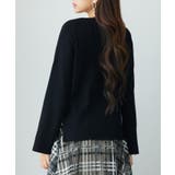 ドロップド・ショルダーショート丈セーター | SAISON DE PAPILLON | 詳細画像5