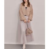 ショート丈ボリュームニットカーディガン | SAISON DE PAPILLON | 詳細画像14