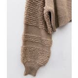 ショート丈ボリュームニットカーディガン | SAISON DE PAPILLON | 詳細画像19