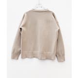 ハトメ釦Vネック長袖ニットカーディガン | SAISON DE PAPILLON | 詳細画像19