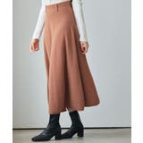 ベーシックレーヨン混ニットフレアスカート | SAISON DE PAPILLON | 詳細画像4