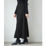 ベーシックレーヨン混ニットフレアスカート | SAISON DE PAPILLON | 詳細画像11