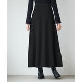 ベーシックレーヨン混ニットフレアスカート | SAISON DE PAPILLON | 詳細画像12