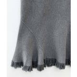 マーメイド裾フリンジニットロングスカート | SAISON DE PAPILLON  | 詳細画像31 