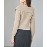 パール付きダブルジップニットカーディガン | SAISON DE PAPILLON | 詳細画像5