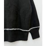 配色ラインロングニットカーディガン | SAISON DE PAPILLON | 詳細画像17