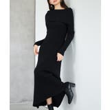 ショルダーロングニットワンピース | SAISON DE PAPILLON | 詳細画像26